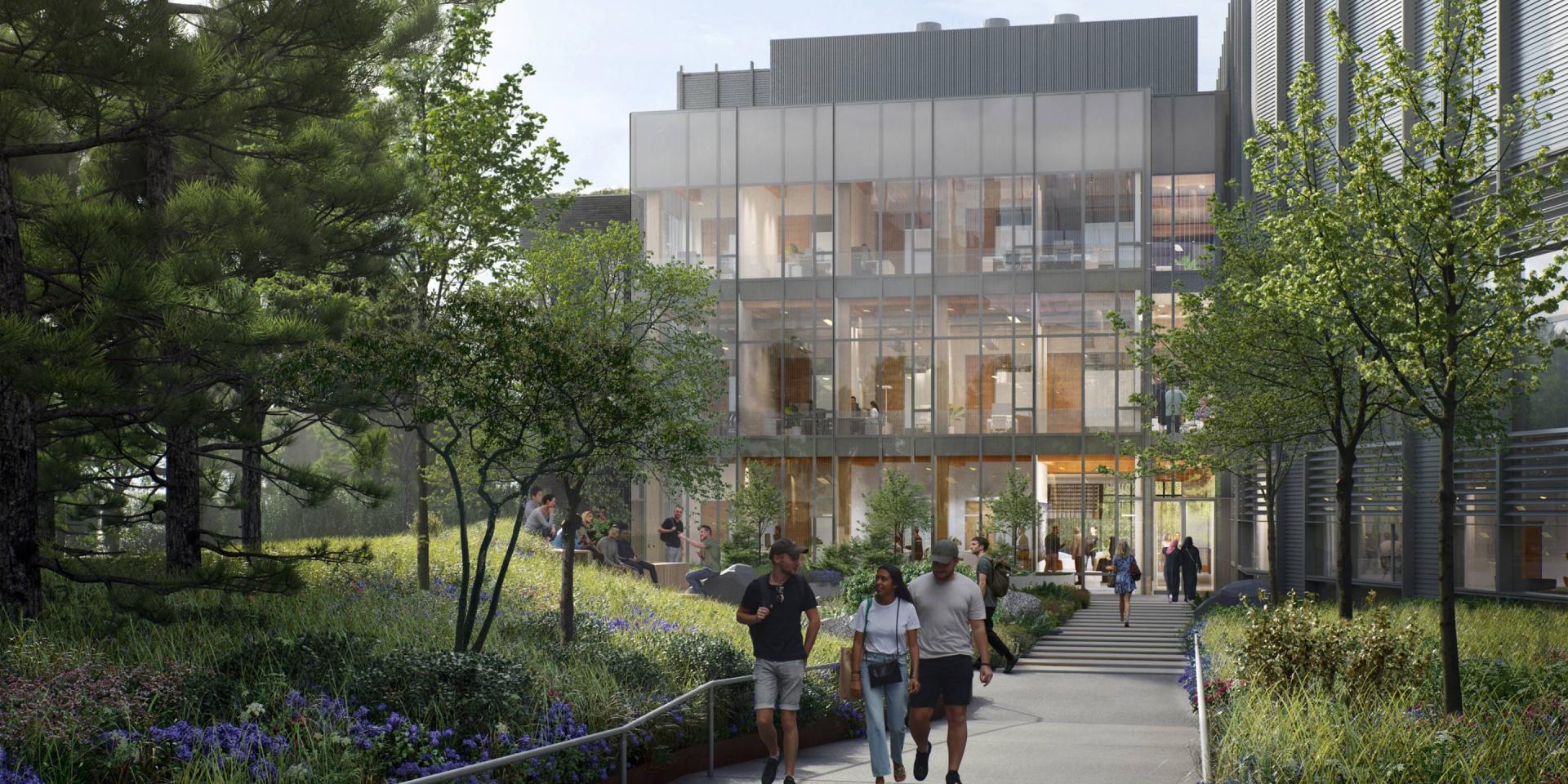 Proposed engineering building