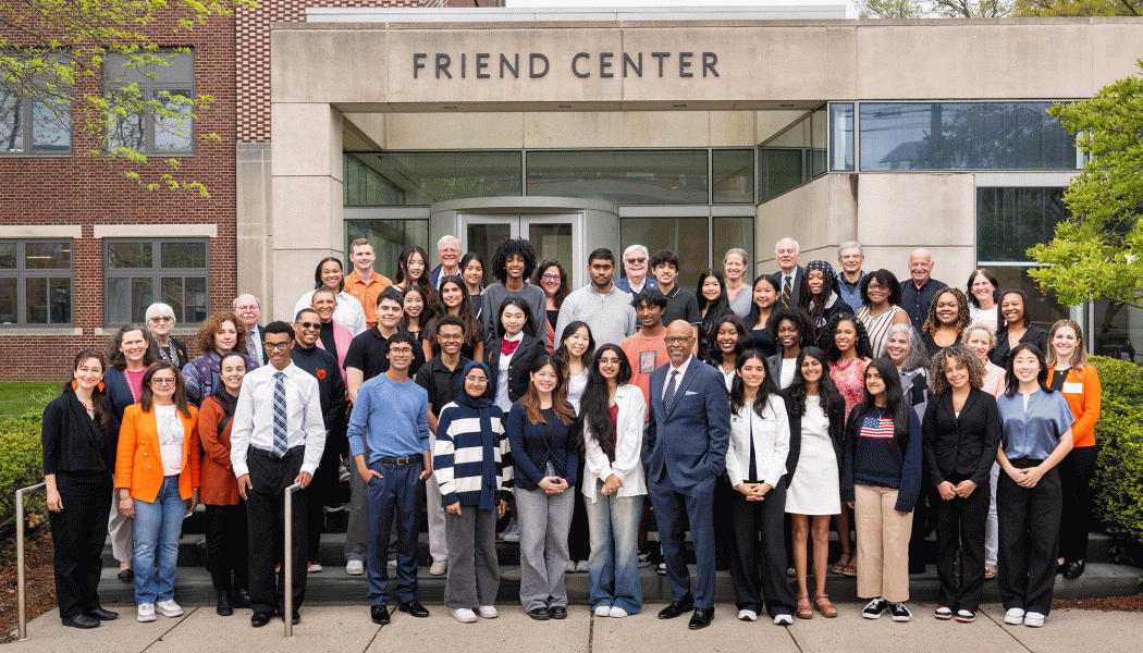 student award-winners at the Princeton Prize Symposium on Race Relations